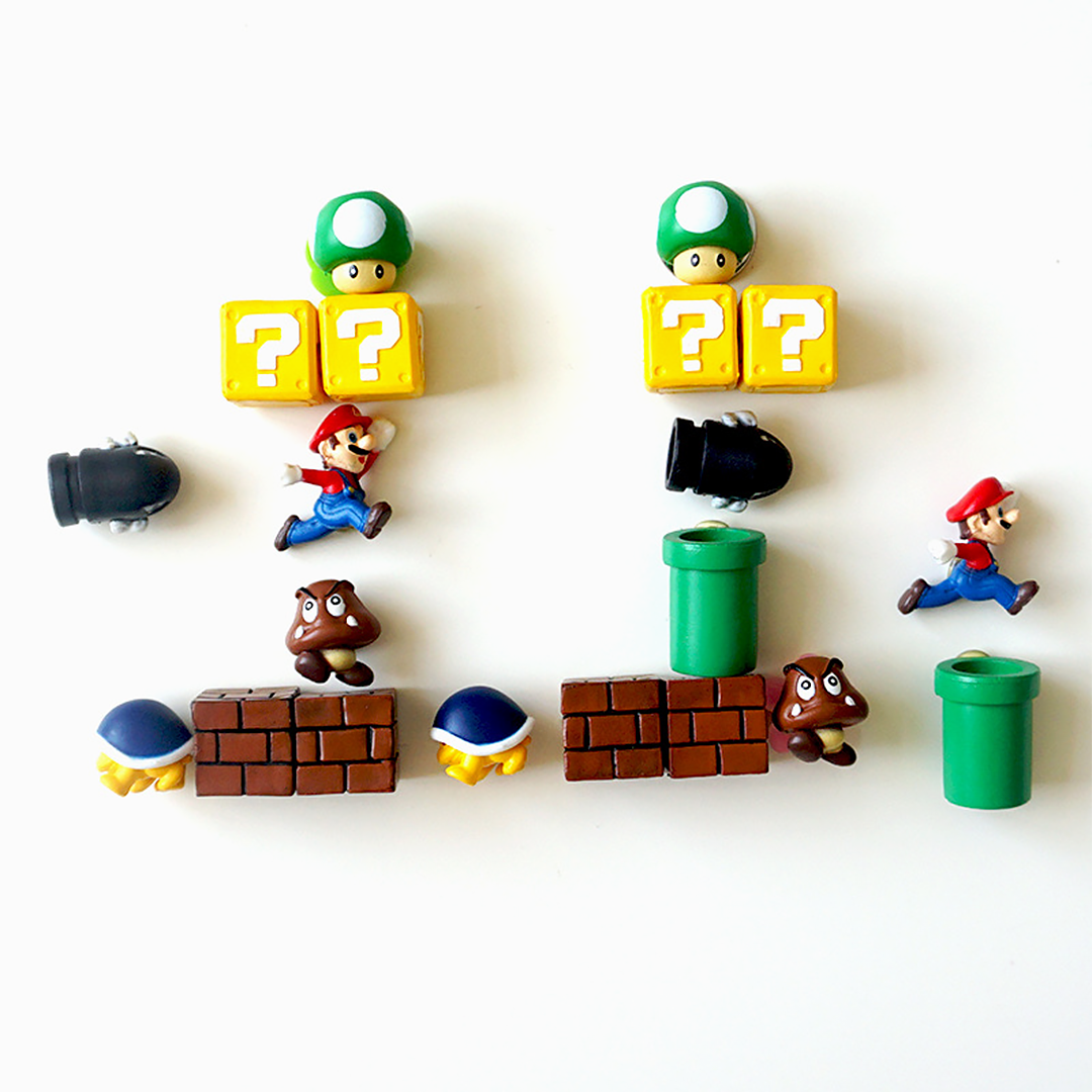 Mario World Magnets